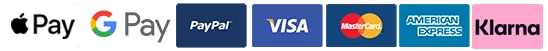 Accepted payment methods including major credit and debit cards and PayPal